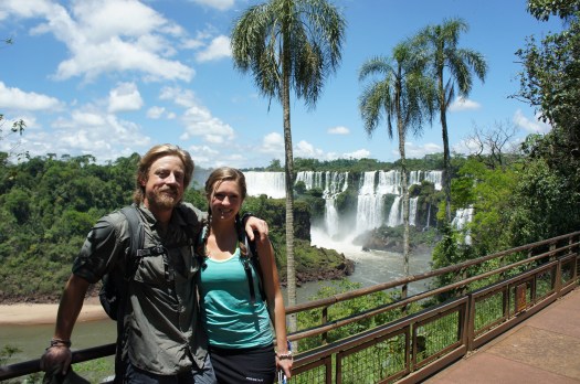 Me and Jennifer at Iguazú Falls