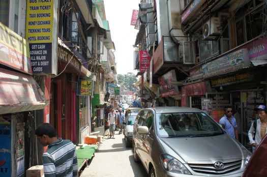 A street in McLeod Ganj